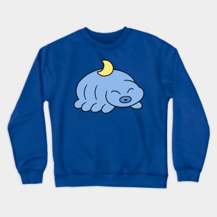 Little Crescent Moon Waterbear Crewneck Sweatshirt